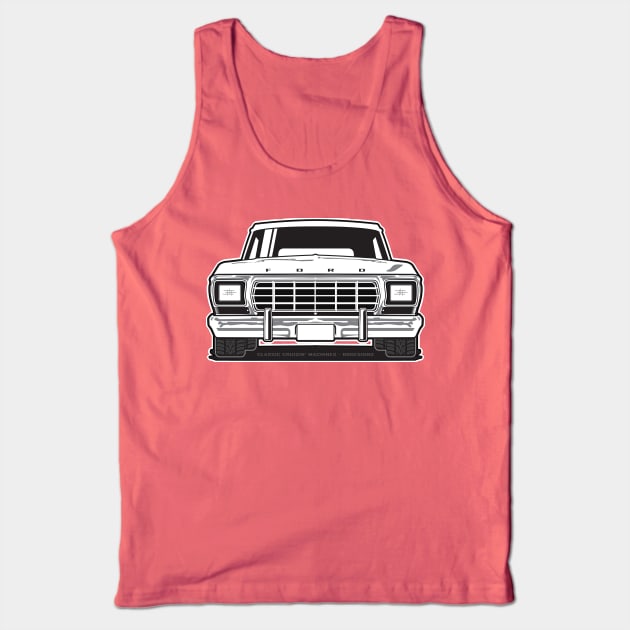 1979 Ford Truck / Bronco dentside Grille Plain Tank Top by RBDesigns